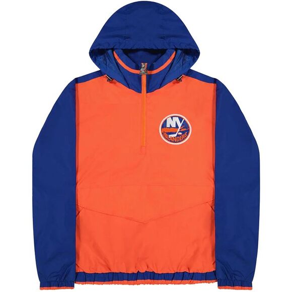 STARTER Mens New York Islanders Jacket, Orange, NWT - Picture 1 of 2